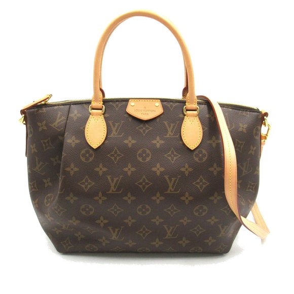 LOUIS VUITTON Turen MM Bag Coated Canvas Monogram Brown M48814 - Picture 1 of 11
